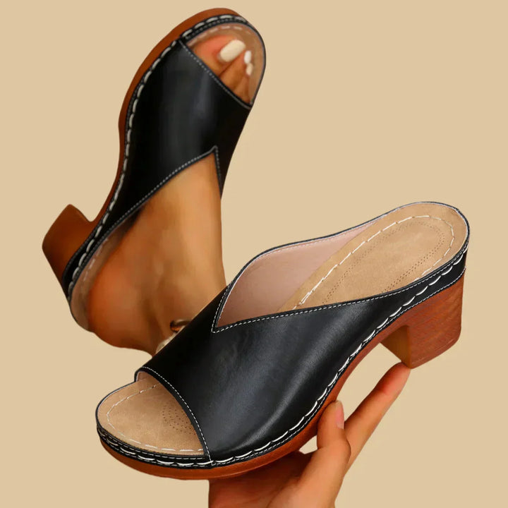 Lisa™ | Orthopedic Sandals with Thick Heels