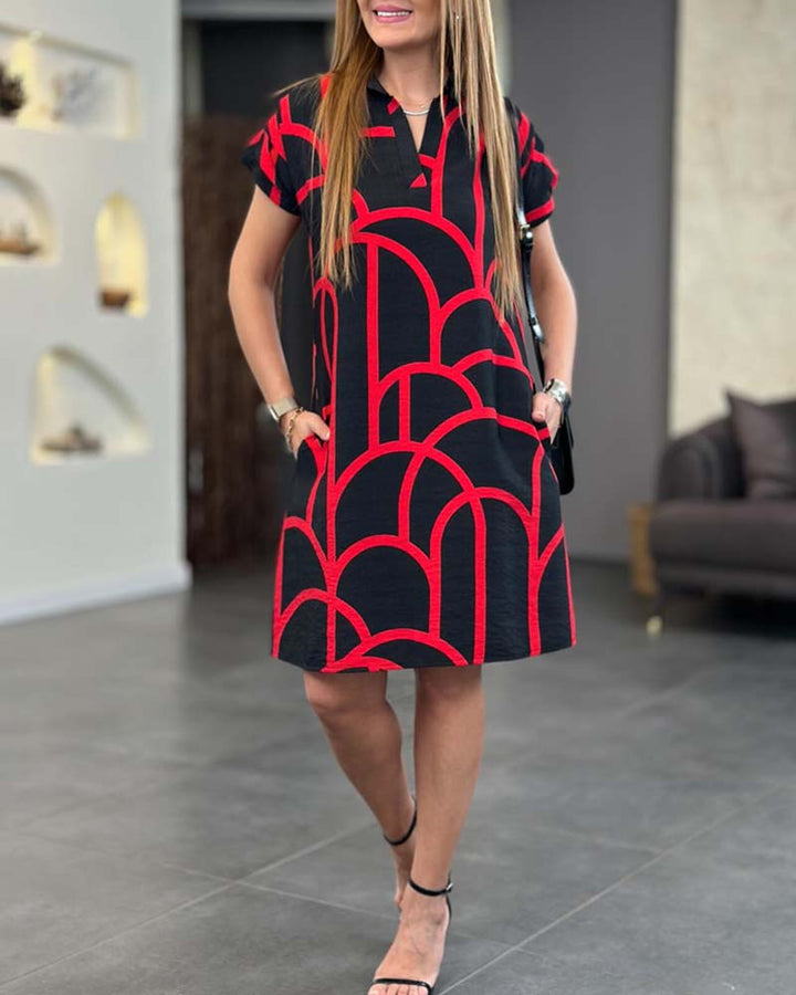 Lynn™ | Dress with Short Sleeves