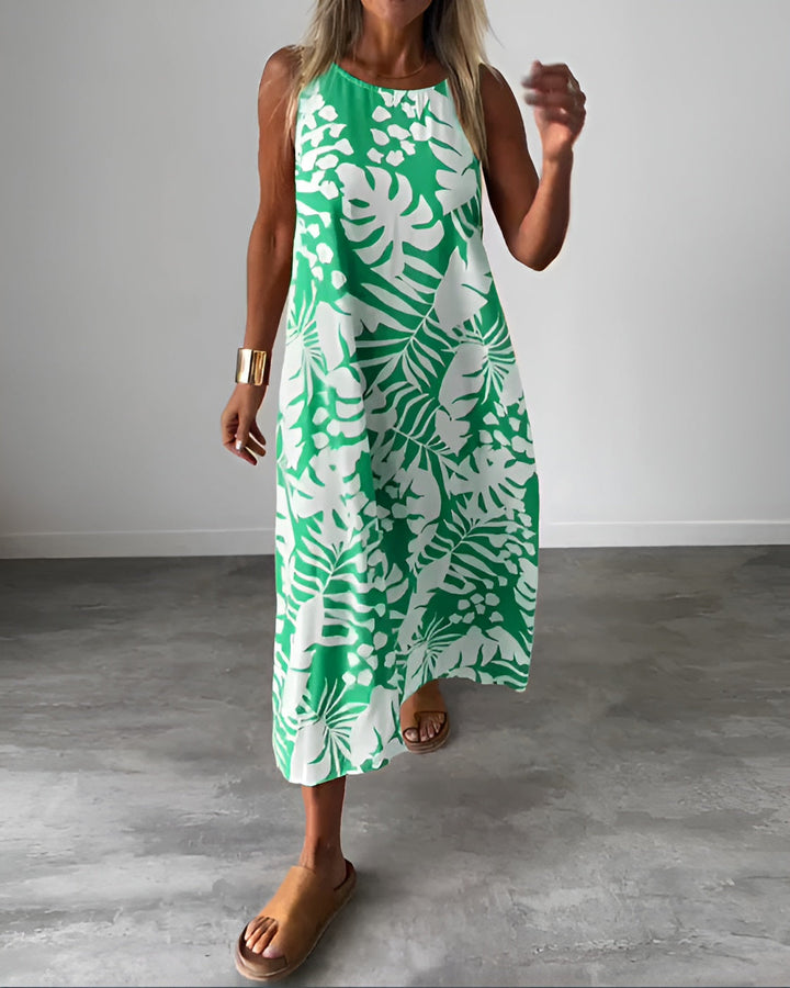 Felicity | Women's Sleeveless Draped Elegant Dress Evening