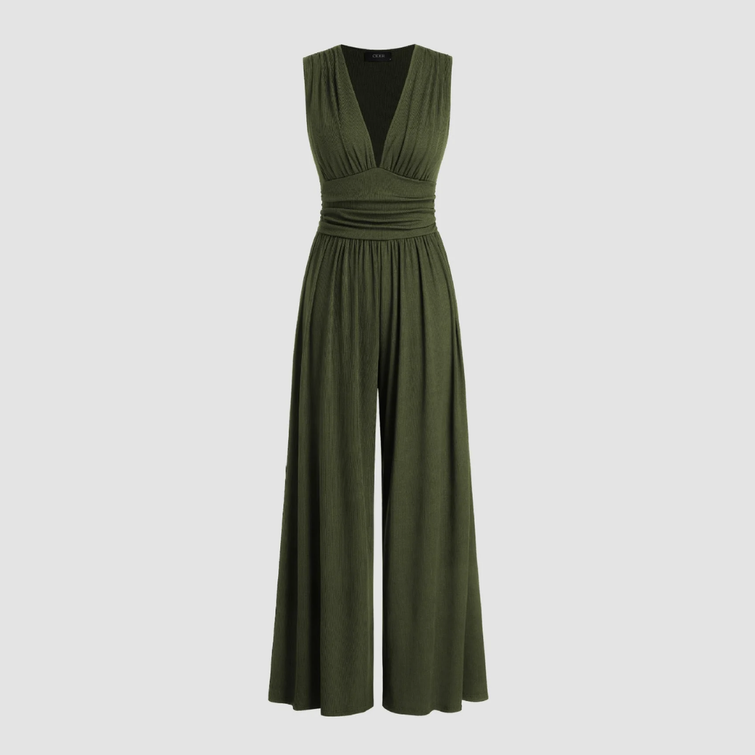 Dorothy™ | Stretch Comfort Wide-Leg Jumpsuit