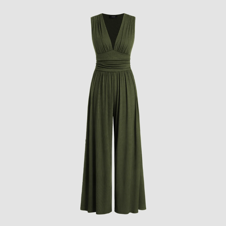 Dorothy™ | Stretch Comfort Wide-Leg Jumpsuit