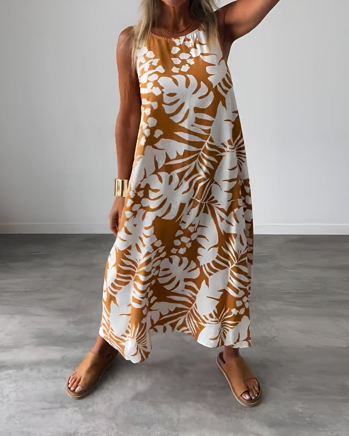 Felicity | Women's Sleeveless Draped Elegant Dress Evening