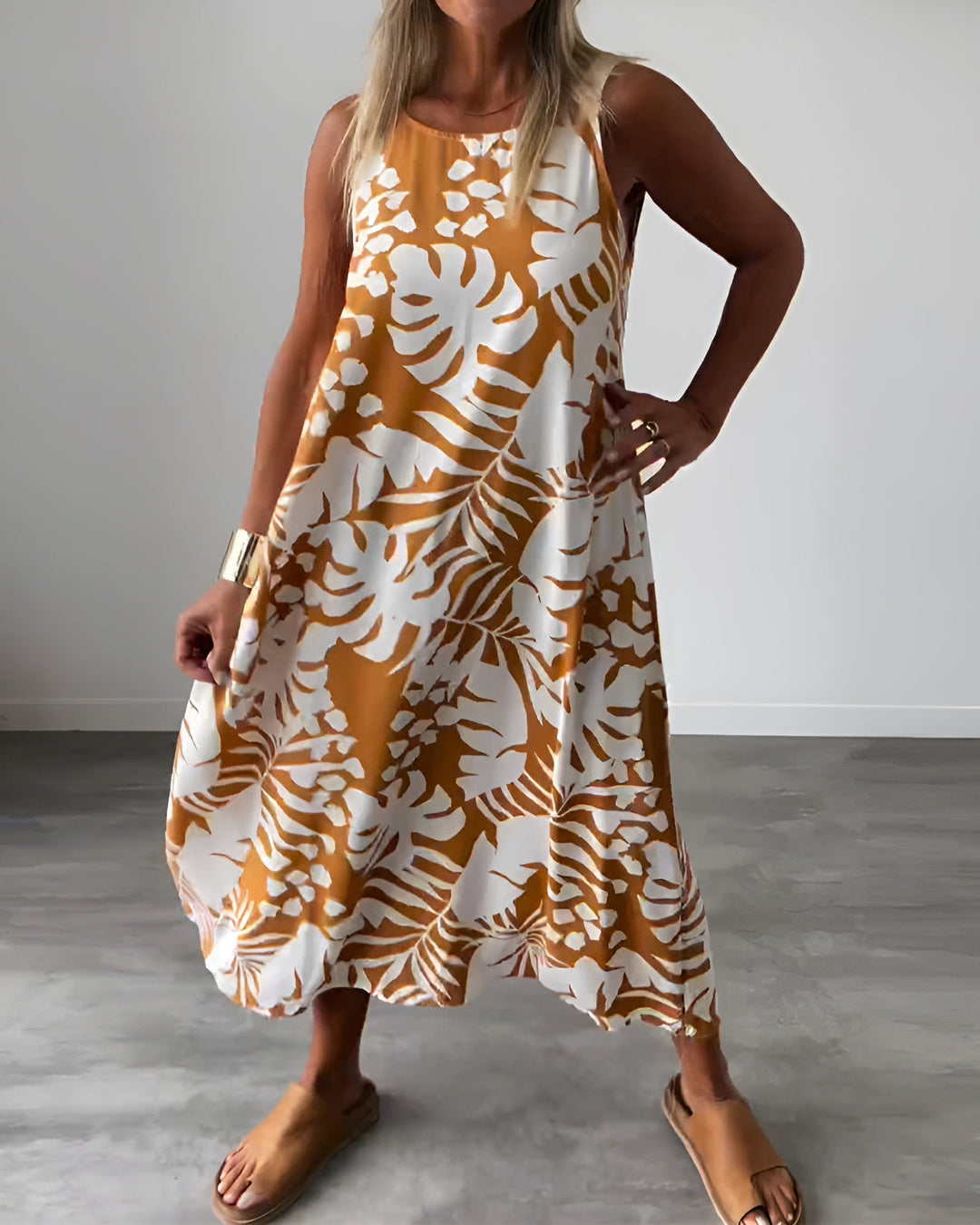 Felicity | Women's Sleeveless Draped Elegant Dress Evening