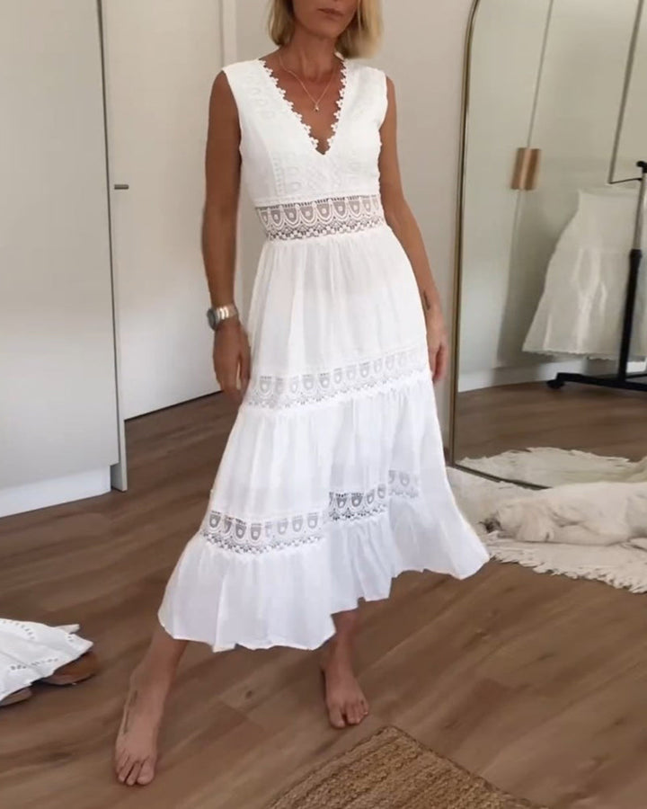 Liberty | Women's Wrap Boho Flowy Draped Dress