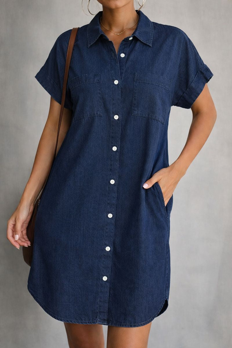 Francesca | Women's Denim Dress Casual