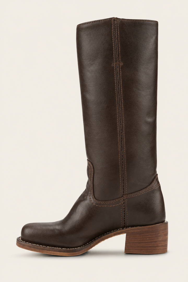 Van™ | Knee-High Boots with Slim Fit and Structured Sole