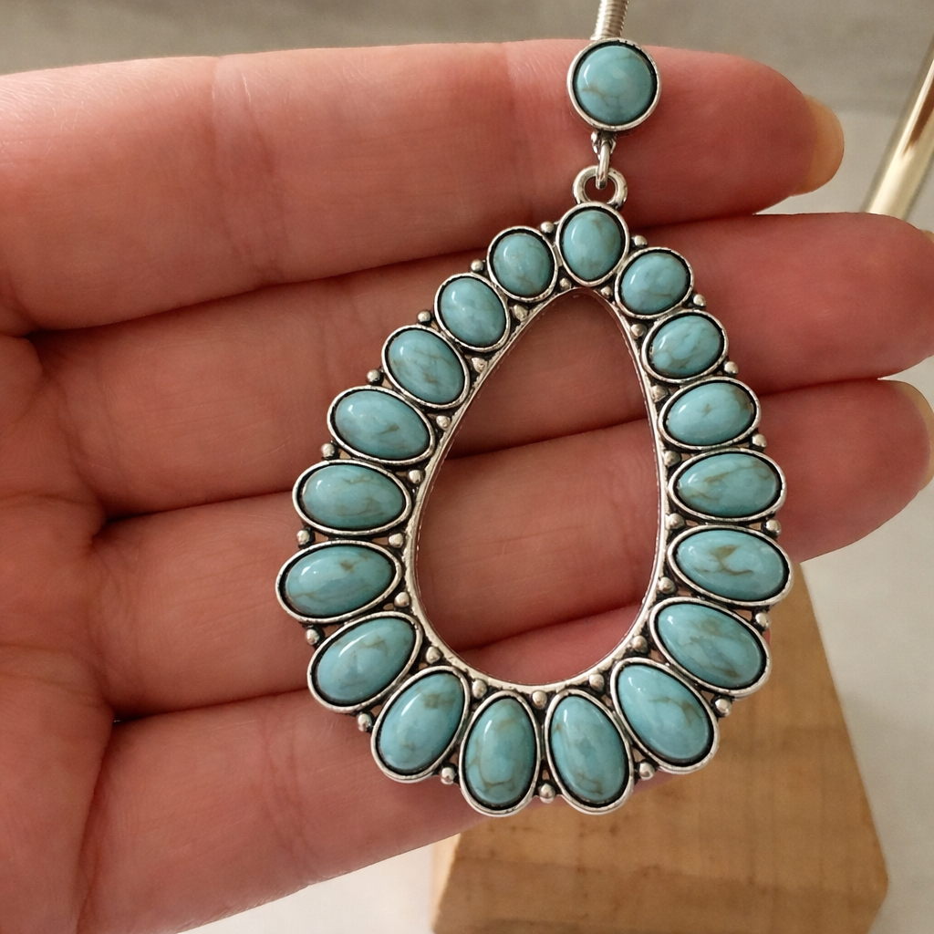 Esther™ | Turquoise Earrings