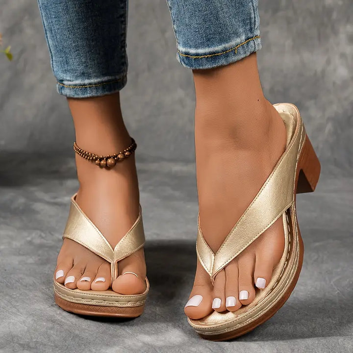 Marilyn™ | Orthopedic Slippers with Heel