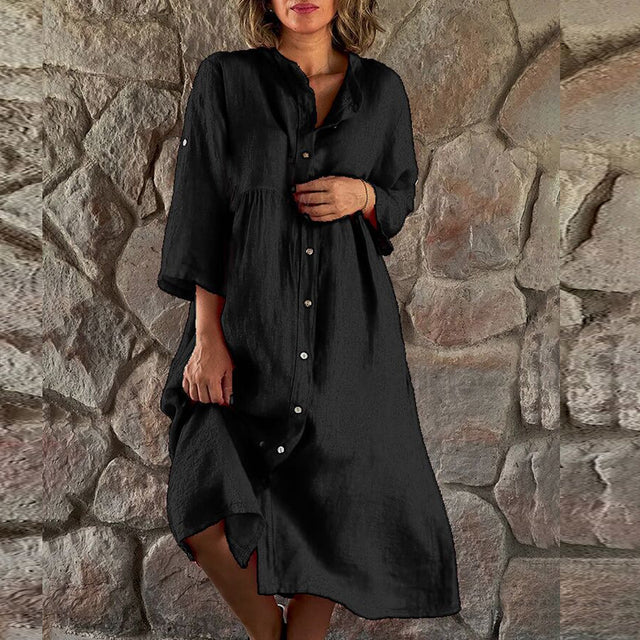 Briar | Women's Flowy Elegant Midi Dress Evening