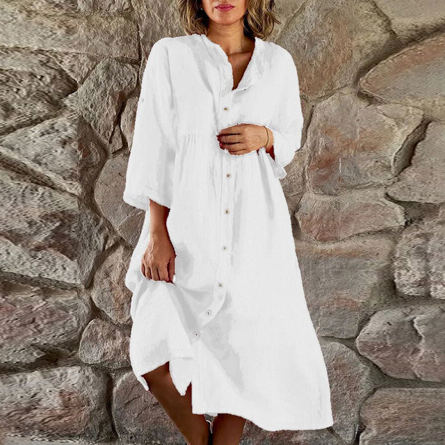 Briar | Women's Flowy Elegant Midi Dress Evening
