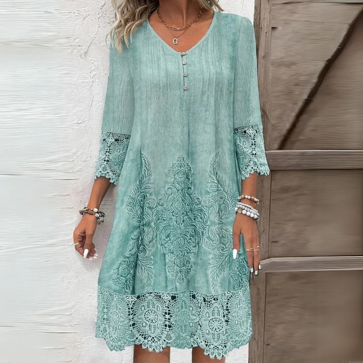 Jenna™ | Floral Midi Dress