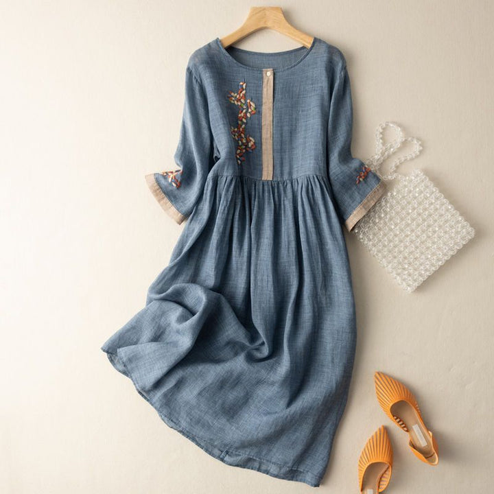 Sofia™ | Pattern Relaxed Midi Dress