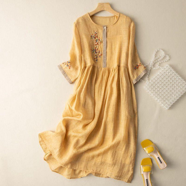 Sofia™ | Pattern Relaxed Midi Dress