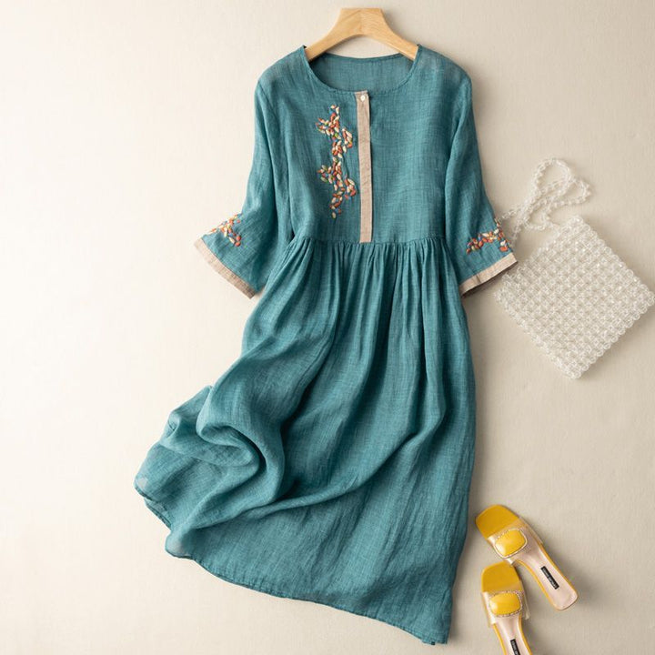 Sofia™ | Pattern Relaxed Midi Dress