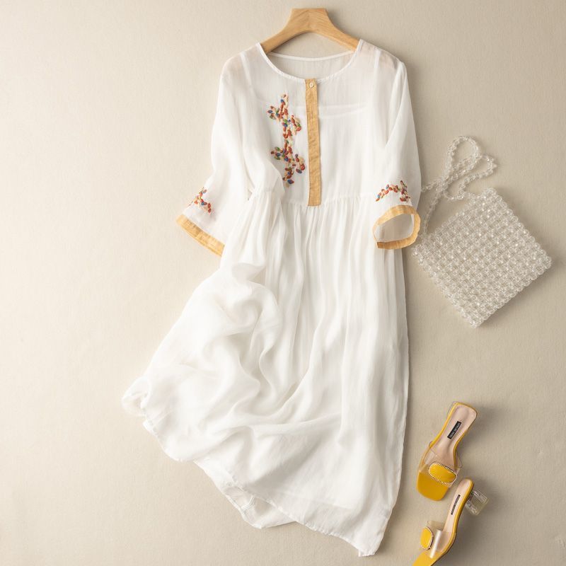 Sofia™ | Pattern Relaxed Midi Dress