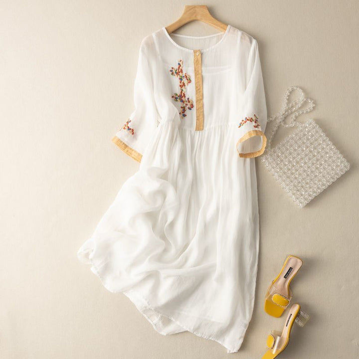 Sofia™ | Pattern Relaxed Midi Dress