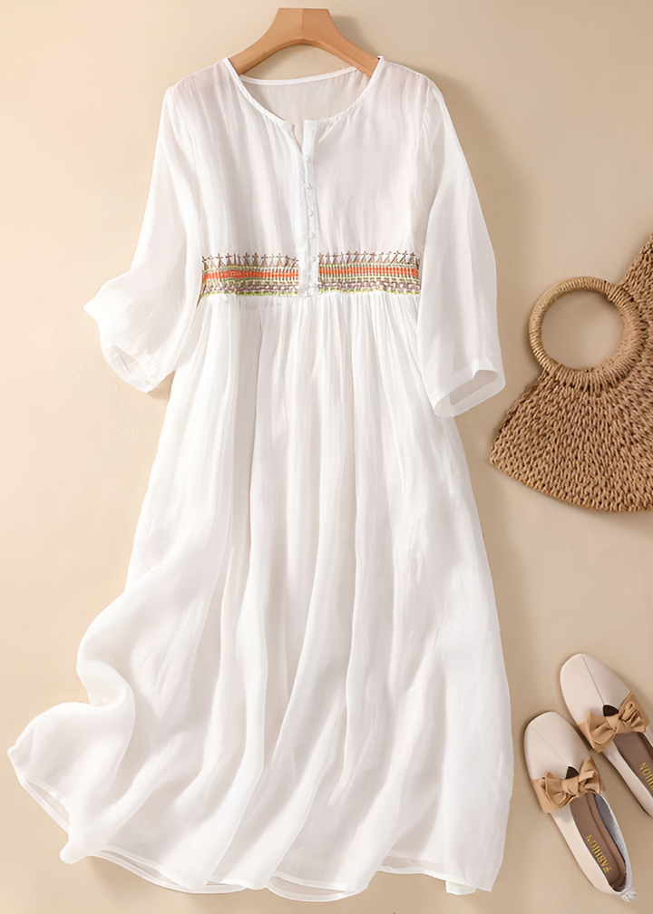 Kathy™ | Pattern Midi Dress