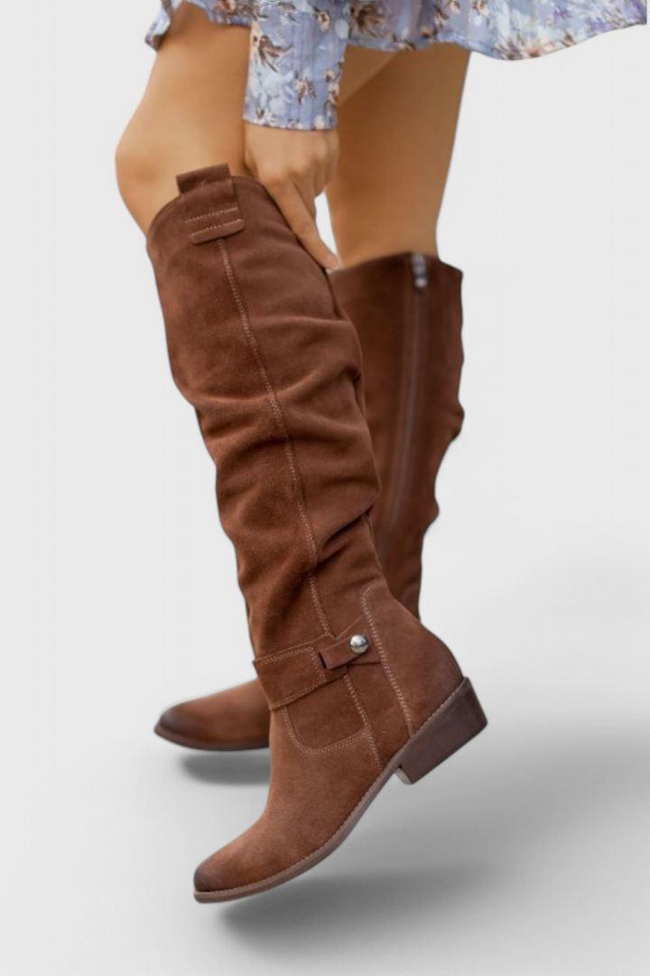 Celine™ | Retro-Inspired High Boots