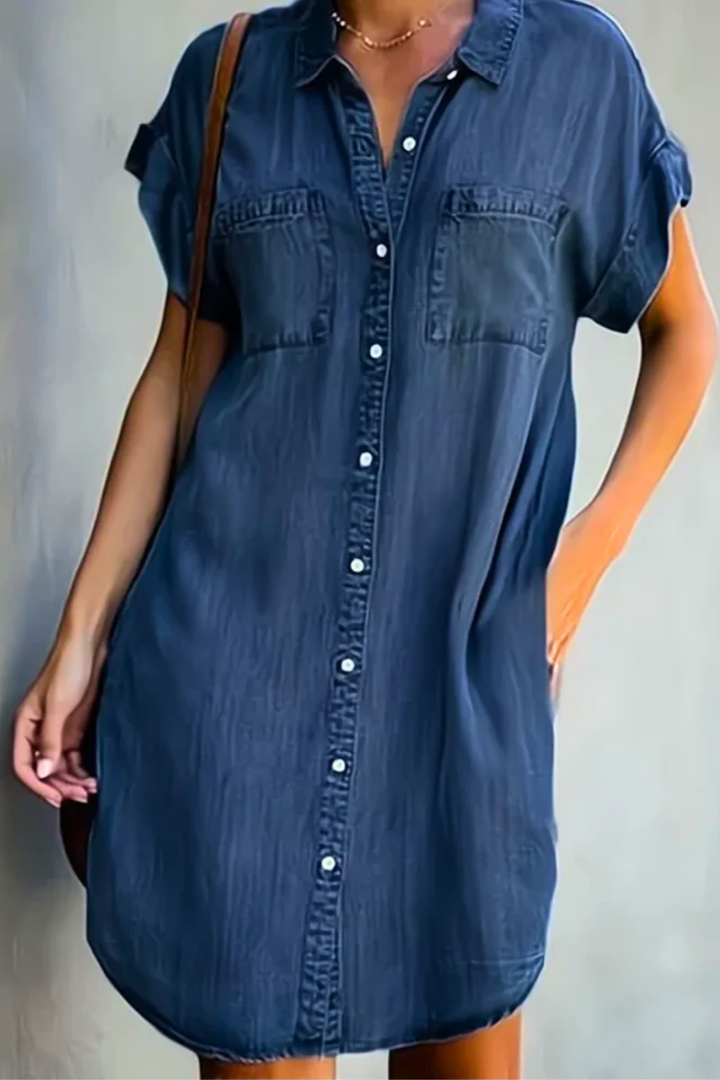 Francesca | Women's Denim Dress Casual