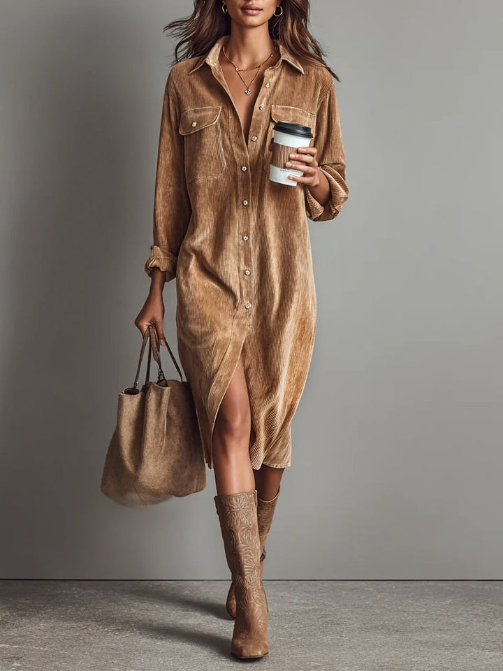 Elle™ | Chic Flared Hem Dress