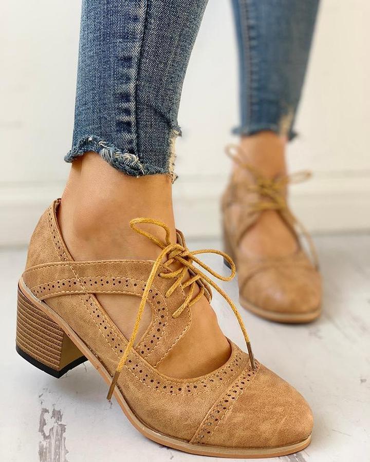 Daphne | Women's Lace Up Oxford Shoes