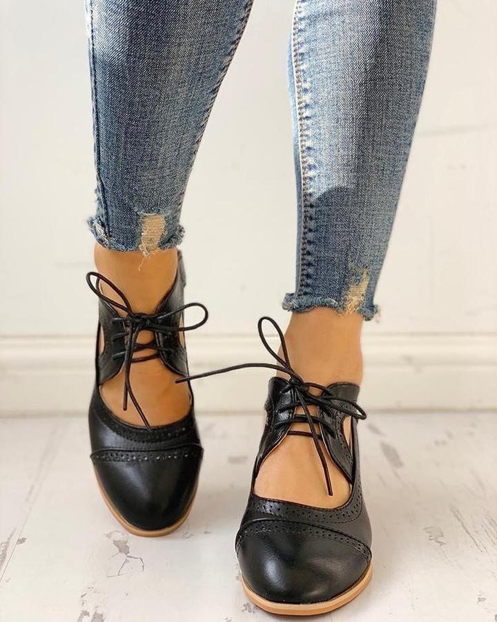 Daphne | Women's Lace Up Oxford Shoes
