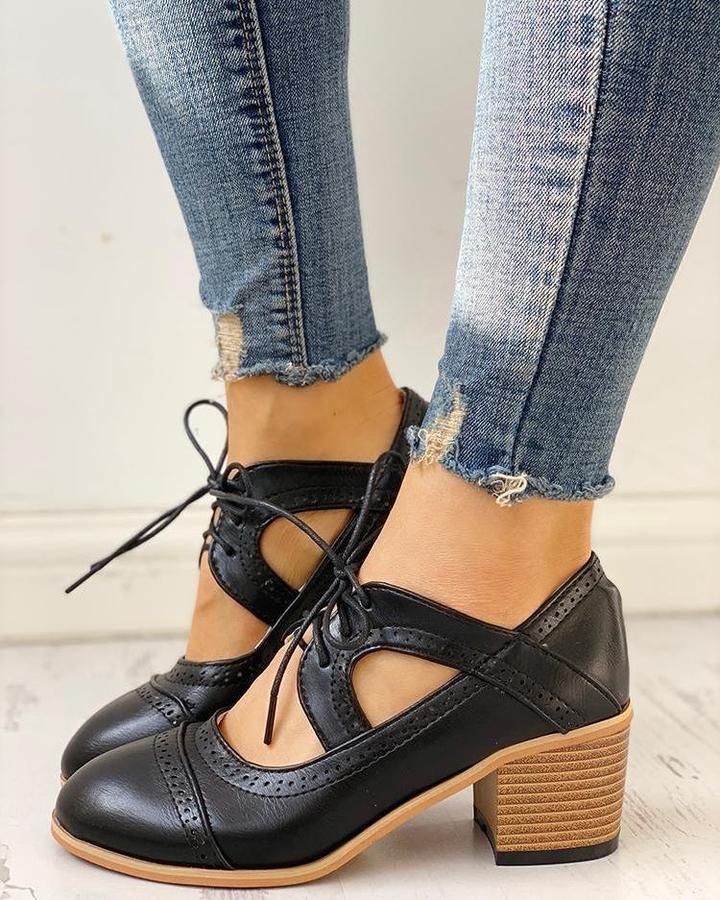 Daphne | Women's Lace Up Oxford Shoes