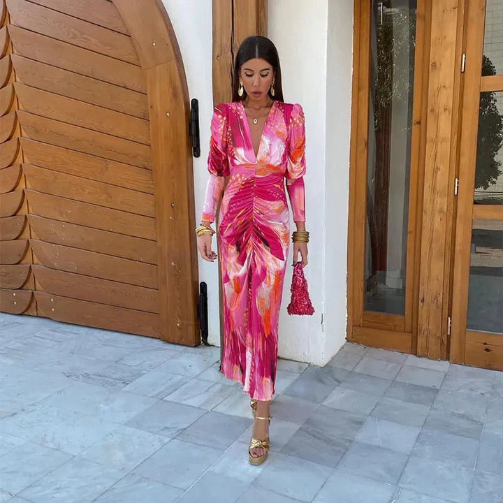 Anastasia | Women's Wedding Guest Wrap Maxi Dress Evening