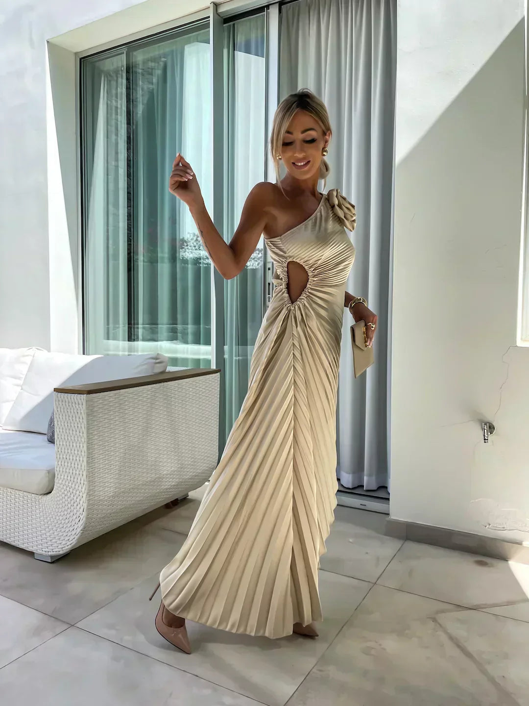 Juliette | Women's Wedding Guest Floral Dress for Garden Wedding