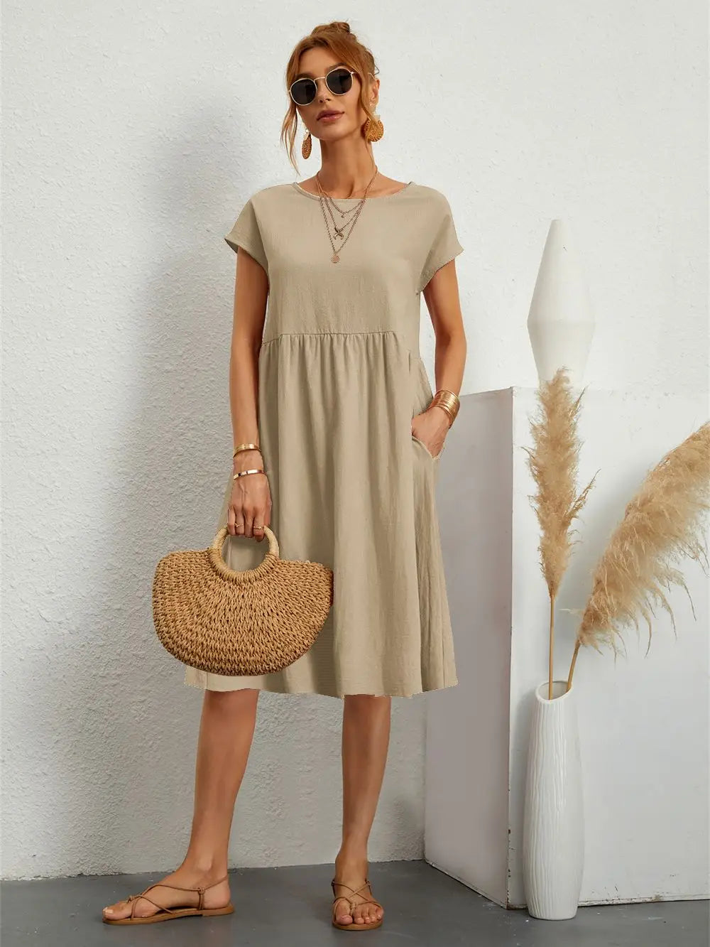 Robin™ | Casual Pocket Dress