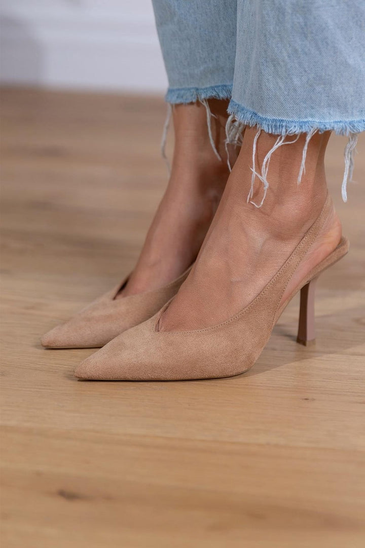Vesper | Women's Pointed Toe Slingback Heels