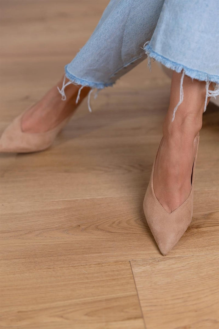 Vesper | Women's Pointed Toe Slingback Heels